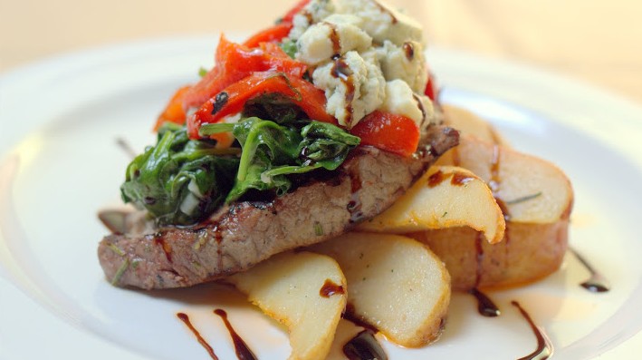 image for grilled flat iron steak